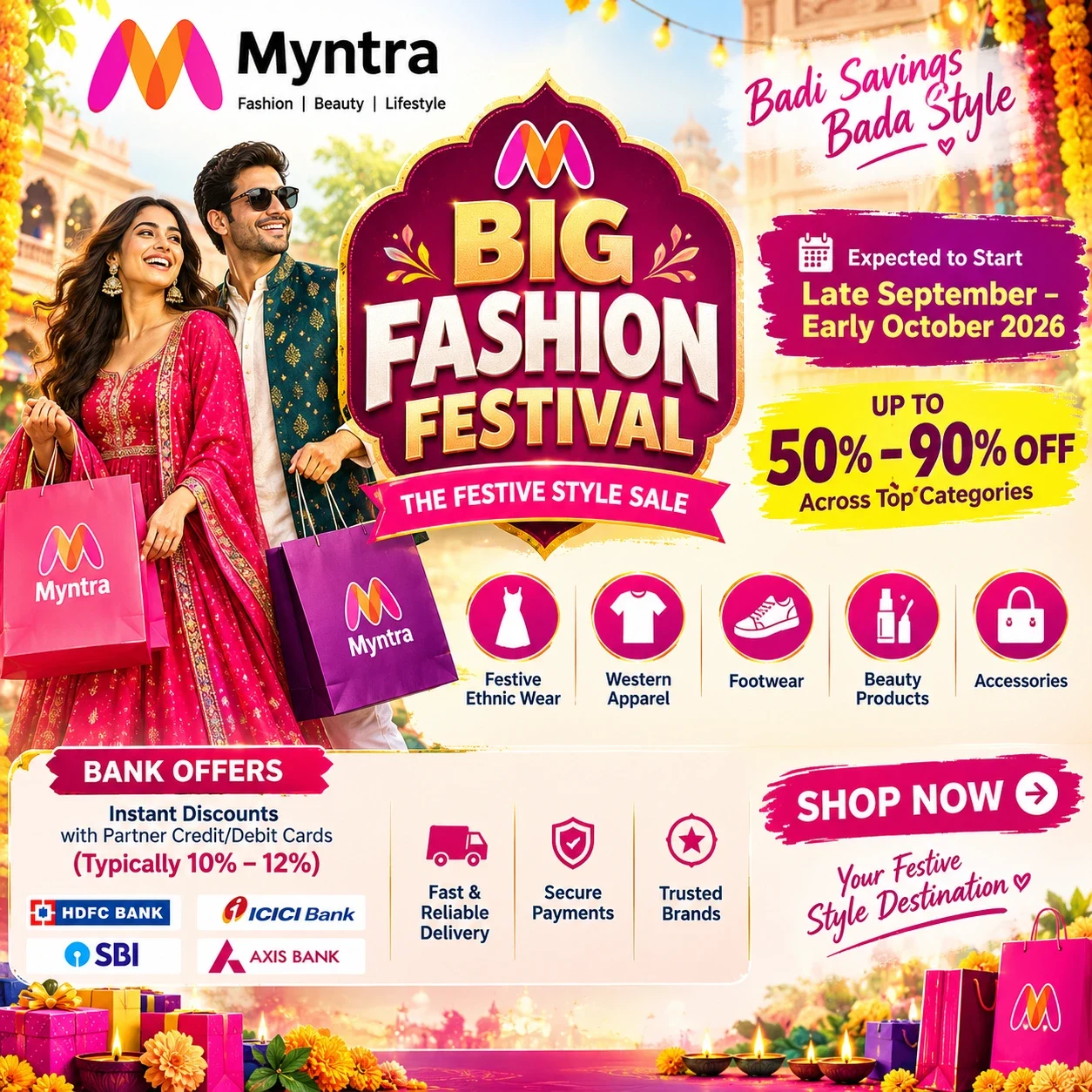 Myntra Big Fashion Festival 2026